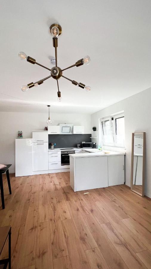 2 Zkb Apartment In Mannheim Kueche - Parken - Grosser Tv Exteriör bild