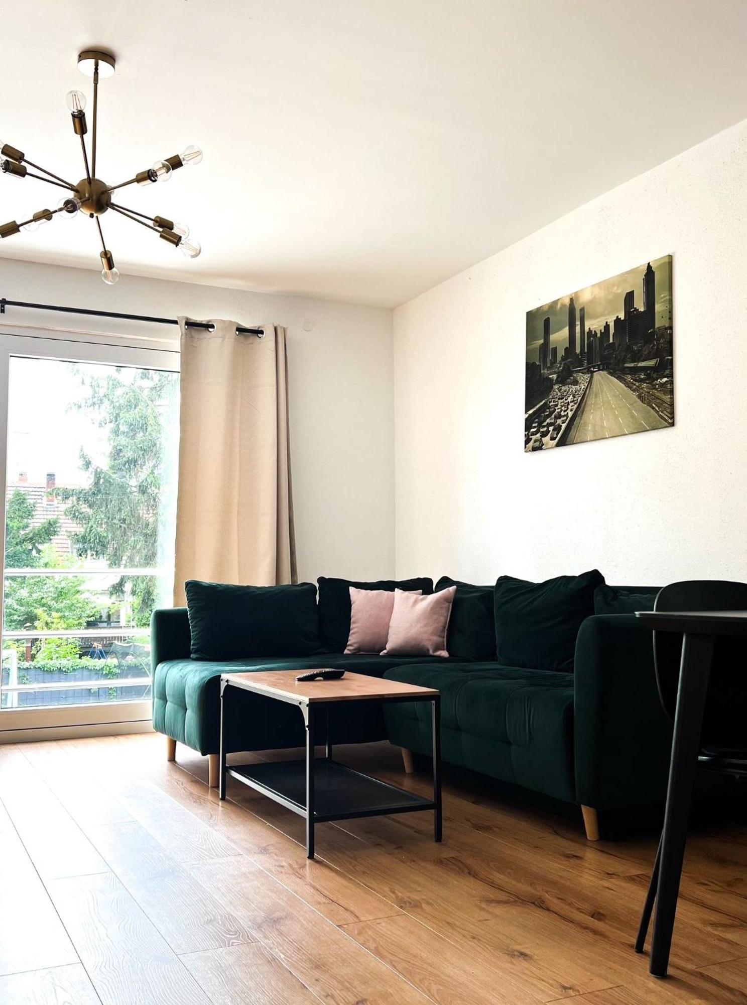 2 Zkb Apartment In Mannheim Kueche - Parken - Grosser Tv Exteriör bild